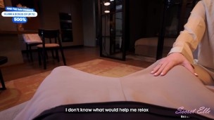 Stressed Stepson? No Problem – Stepmom Drains His Balls Twice!”