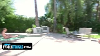 Busty MILF Stepmom Britney Amber Gets Creampie From Hung Stepson